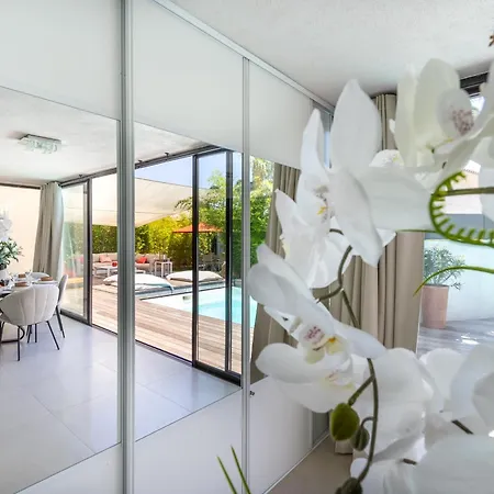 Oasis De La Gorguette - Plages, Piscine, Jacuzzi, Detente 아파트 사나리쉬르메르
