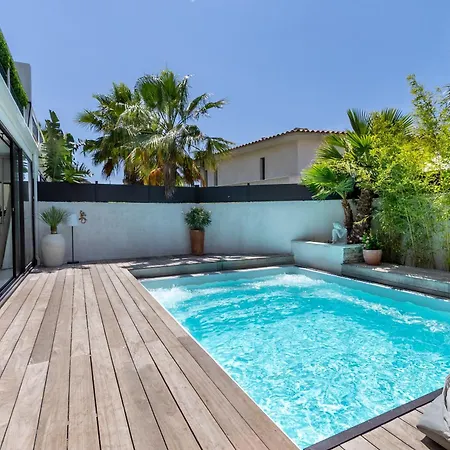 아파트 Oasis De La Gorguette - Plages, Piscine, Jacuzzi, Detente *