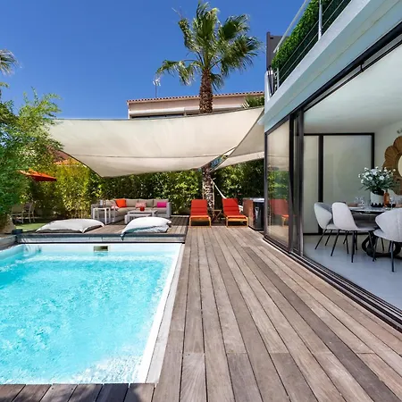 Oasis De La Gorguette - Plages, Piscine, Jacuzzi, Detente Apartmán Sanary-sur-Mer